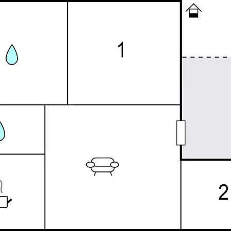 2 Bedroom Awesome In *